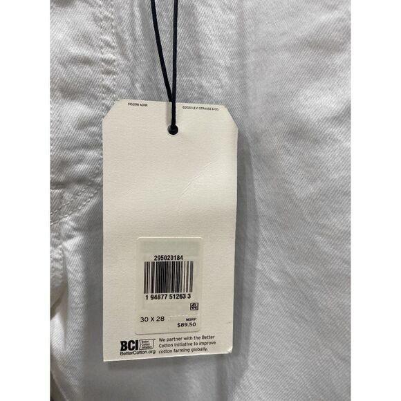 Levi's Women's Plus Size Trendy 415 Classic Bootcut Jeans - White 30 - Picture 4 of 4